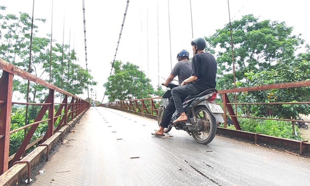 Thái Nguyên: Đề xuất phương án đầu tư xây dựng cầu cứng thay thế cầu treo Đồng Liên
