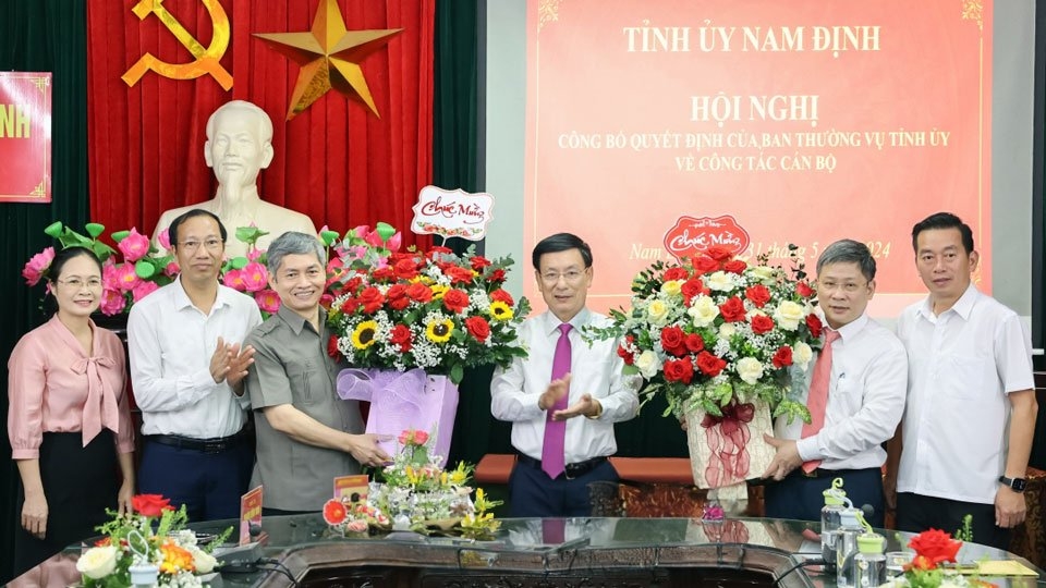 Nam Định: Điều động, bổ nhiệm ông Phạm Minh Tuấn làm Phó Trưởng Ban Tổ chức Tỉnh ủy