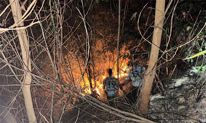 Bình Định: Hơn 300 cán bộ chiến sỹ căng mình chiến đấu với “bà hỏa” tại núi Chóp Vung