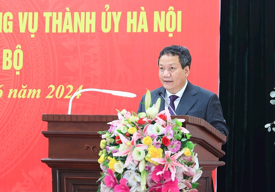 Ông Nguyễn Tiến Cường giữ chức Bí thư Huyện ủy Thanh Trì