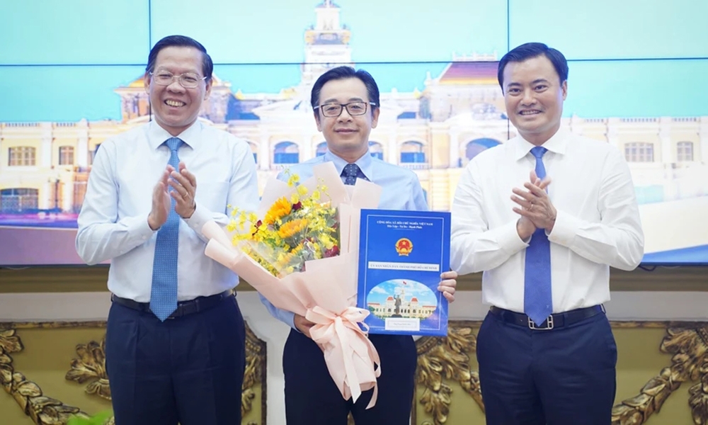 Ông Phạm Minh Mẫn được bổ nhiệm làm Phó Giám đốc Sở Xây dựng Thành phố Hồ Chí Minh