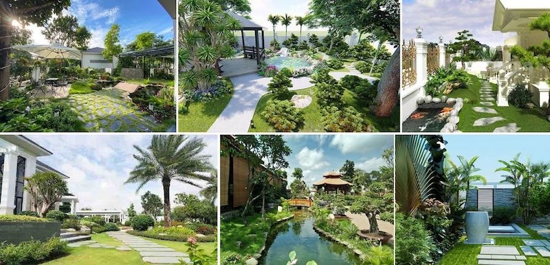 100 mẫu thiết kế sân vườn đẹp, thi công trọn gói chuyên nghiệp