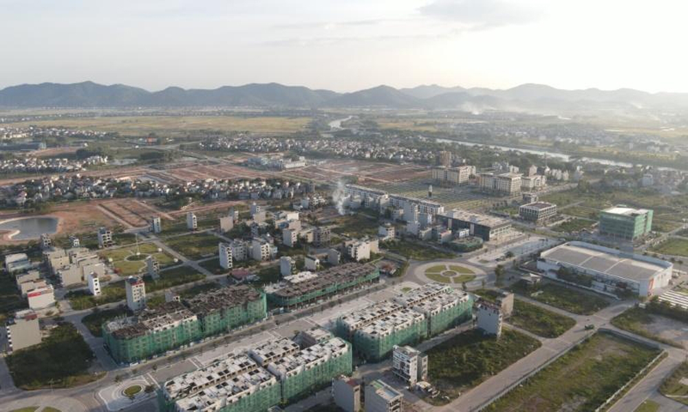 Bắc Giang: 226 lô đất thuộc Khu đô thị phía Bắc xã Đồng Sơn được chuyển nhượng quyền sử dụng đất dưới hình thức phân lô, bán nền