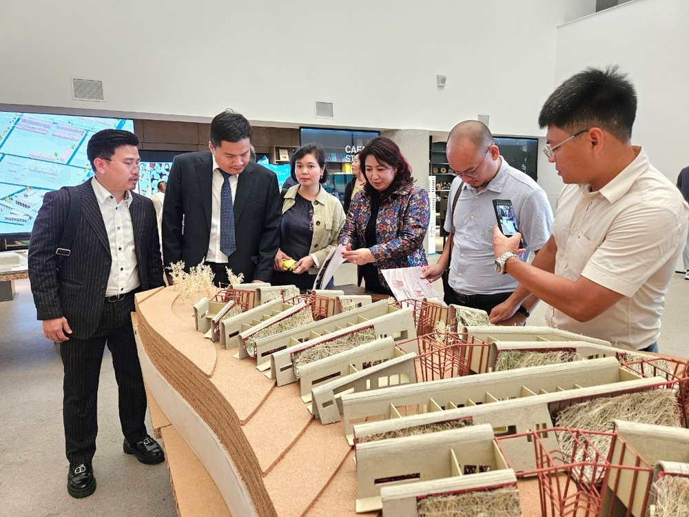 Viện Kiến trúc Quốc gia tăng cường hợp tác với Học viện Mỹ thuật Trung ương Trung Quốc
