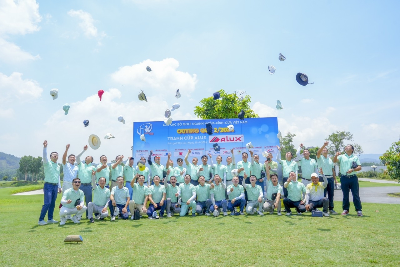 Ấn tượng giải Golf ngành Nhôm – Kính – Cửa Việt Nam quý II/2024 tranh Cup Alux