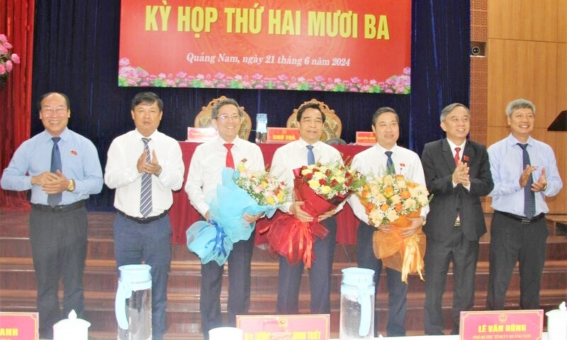 Ông Lê Văn Dũng giữ chức Chủ tịch UBND tỉnh Quảng Nam