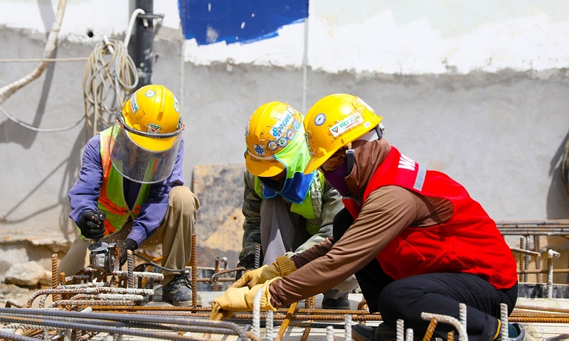 Hà Tĩnh: Tăng cường bảo đảm an toàn lao động trong thi công, sản xuất vật liệu và cấu kiện xây dựng