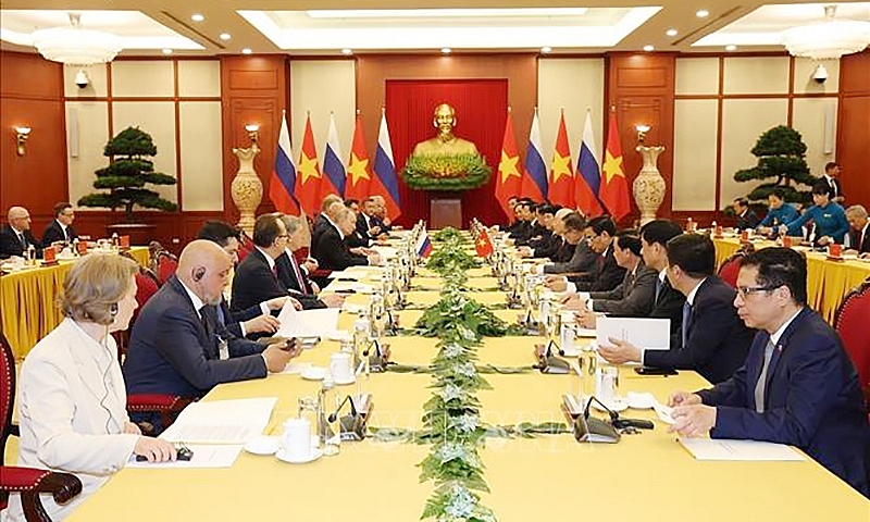 Lãnh đạo Việt Nam - LB Nga nhất trí về 5 định hướng lớn trong hợp tác song phương