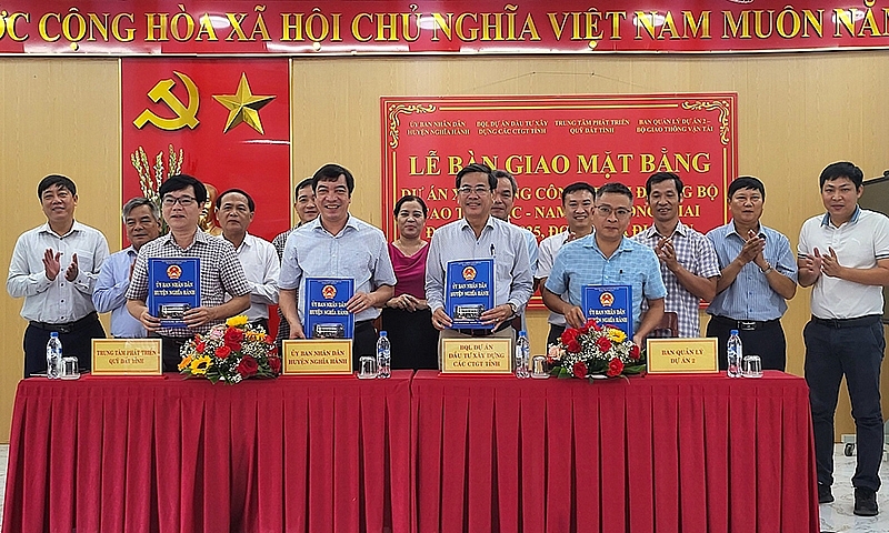 Quảng Ngãi: Huyện Nghĩa Hành bàn giao 100% mặt bằng tuyến chính cao tốc