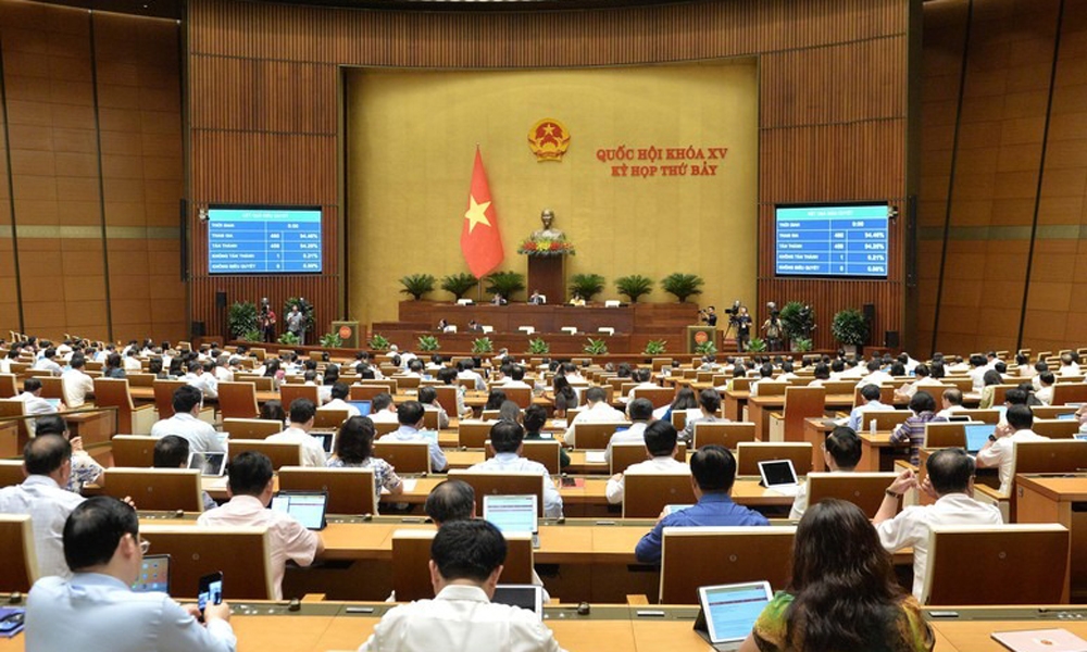Quốc hội thông qua Nghị quyết về phê chuẩn quyết toán ngân sách Nhà nước năm 2022