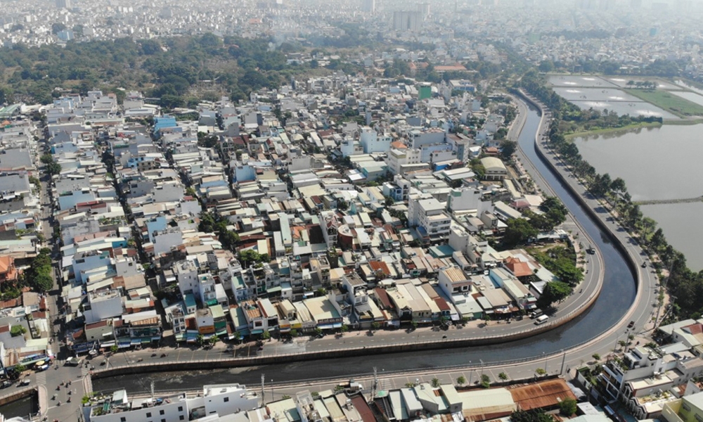Thành phố Hồ Chí Minh lên kế hoạch xây dựng 105 công trình ngăn triều, chống hạn mặn