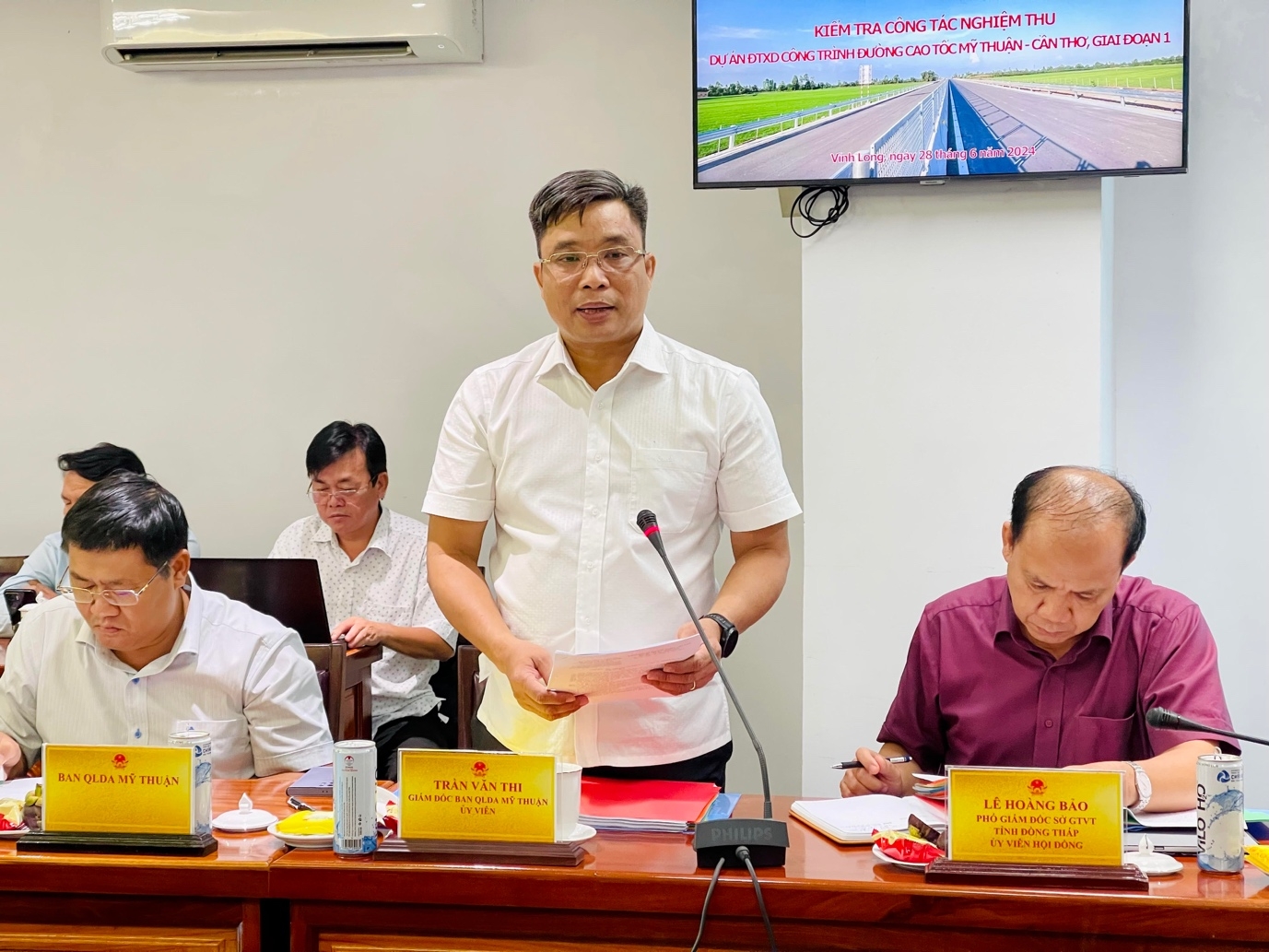 Chấp thuận kết quả nghiệm thu tuyến chính dự án cao tốc Mỹ Thuận – Cần Thơ để đưa vào khai thác có điều kiện