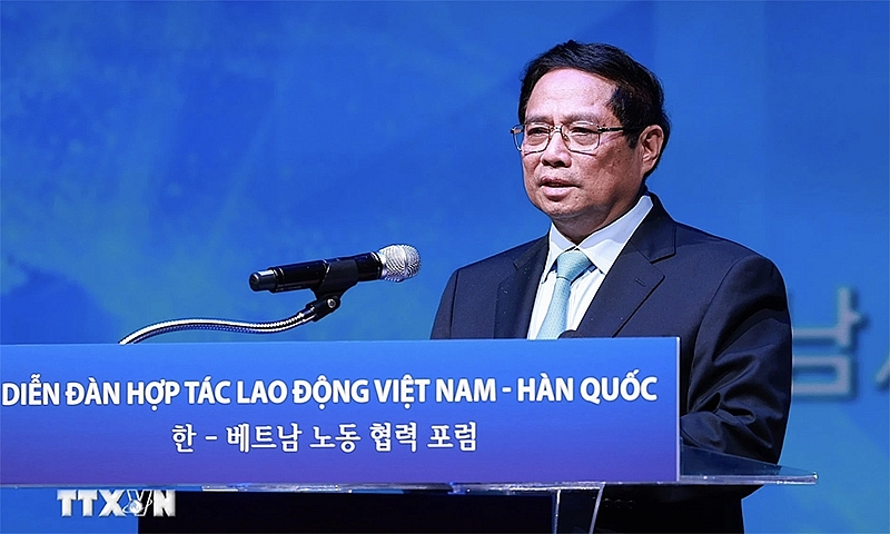 Thủ tướng: Thúc đẩy hợp tác lao động tương xứng với quan hệ Việt Nam-Hàn Quốc