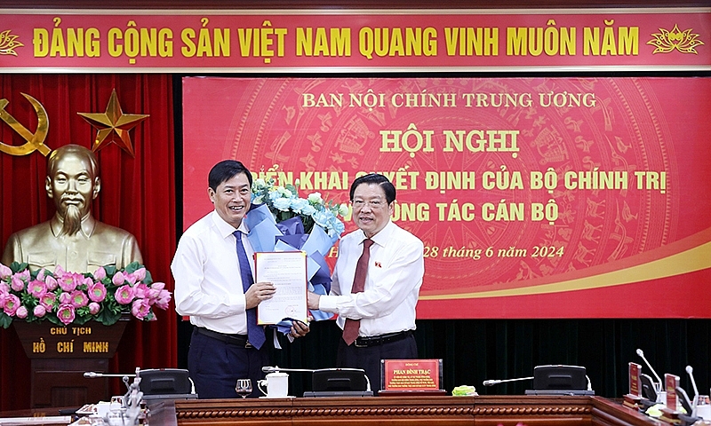 Bí thư Tỉnh ủy Sơn La Nguyễn Hữu Đông làm Phó Trưởng Ban Nội chính Trung ương