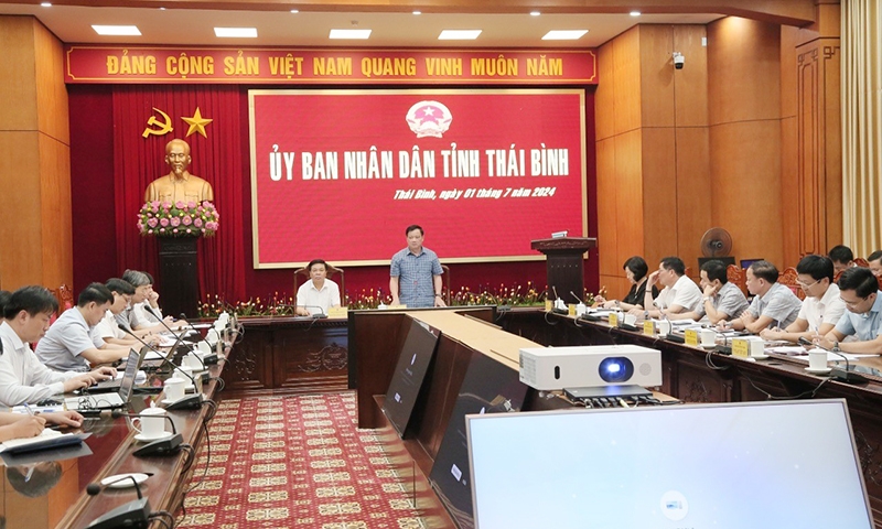 Thái Bình: Phấn đấu khởi công dự án tuyến đường bộ cao tốc Ninh Bình - Hải Phòng trong tháng 11