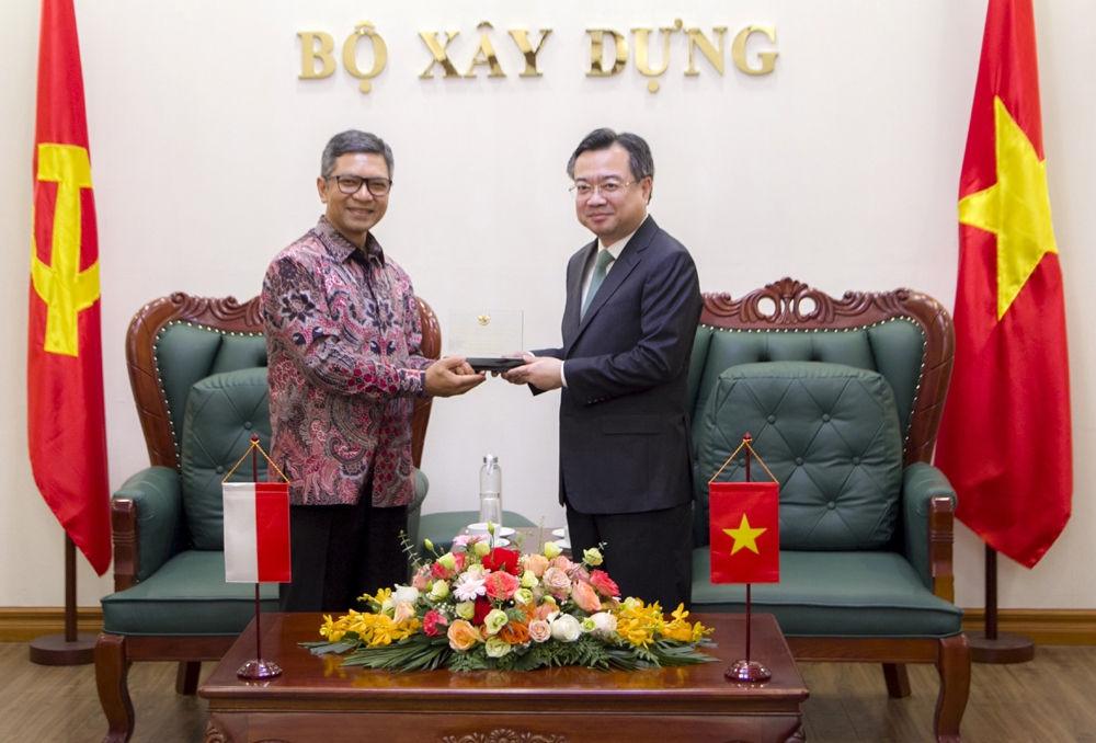 Việt Nam sẽ tăng cường hợp tác với Indonesia trong lĩnh vực cơ sở hạ tầng, kỹ thuật xây dựng