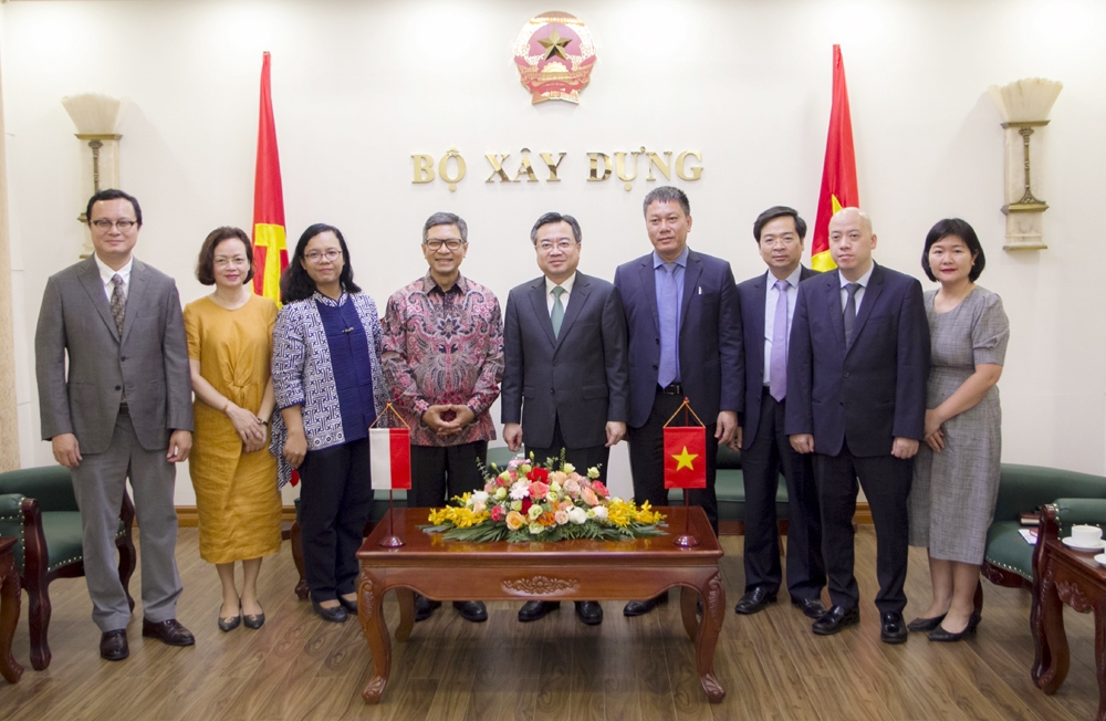 Việt Nam sẽ tăng cường hợp tác với Indonesia trong lĩnh vực cơ sở hạ tầng, kỹ thuật xây dựng