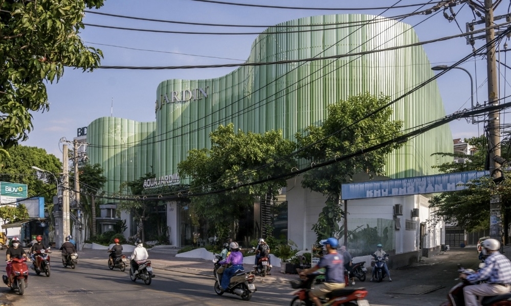 Trung tâm hội nghị “xanh” - Kiến trúc bền vững với vật liệu tái chế
