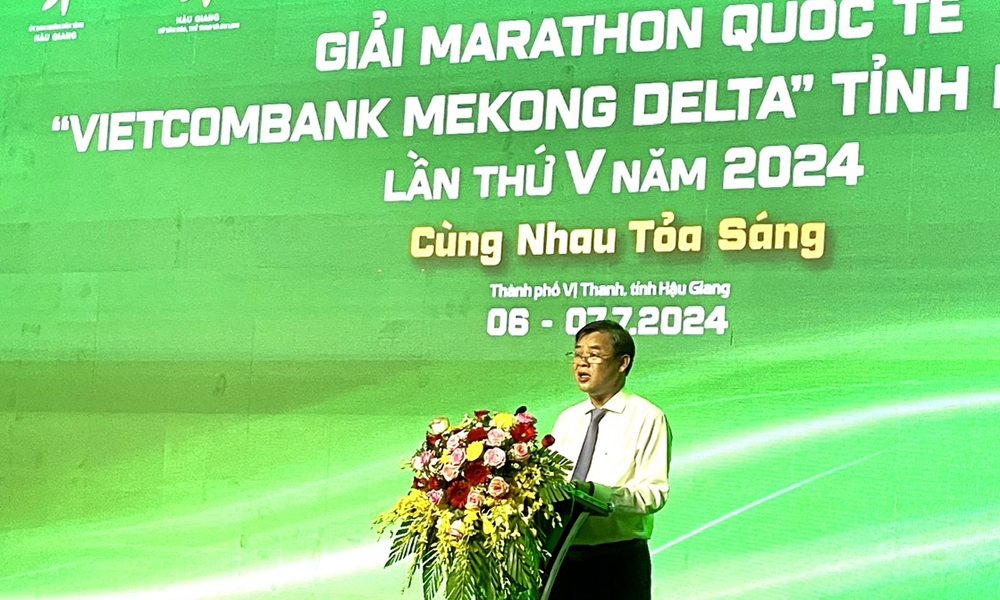 Cùng nhau tỏa sáng Giải Marathon quốc tế “Vietcombank Mekong Delta” tỉnh Hậu Giang 2024