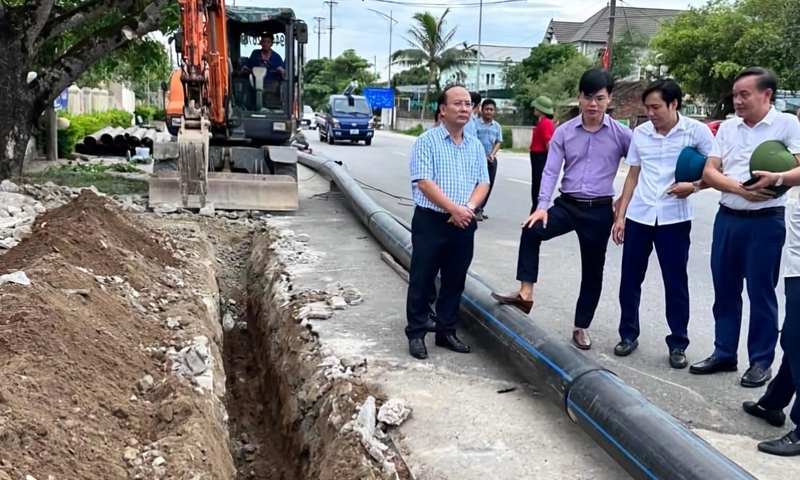 Nghi Xuân (Hà Tĩnh): Đầu tư gần 40 tỷ đồng triển khai hệ thống cấp nước sạch cho người dân