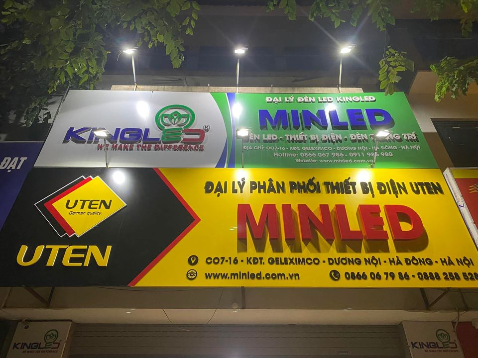 MINLED - Đơn vị chiếm lĩnh thị trường thiết bị chiếu sáng
