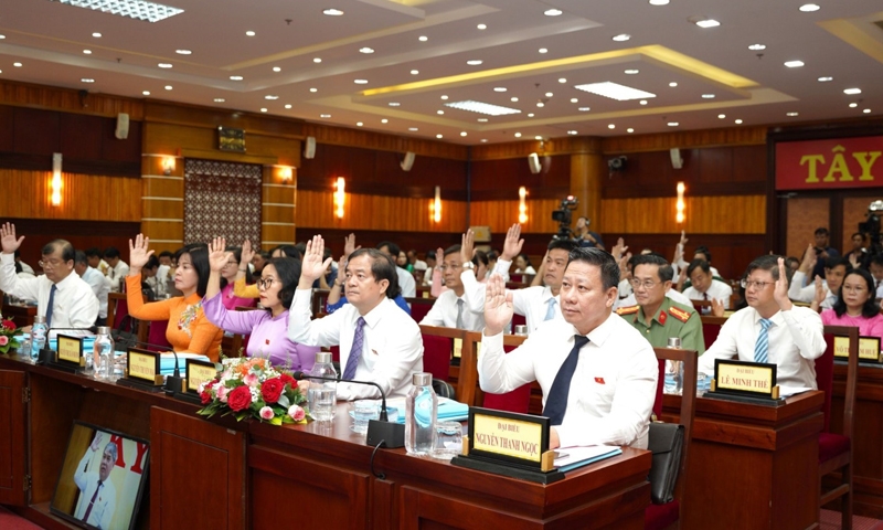 Tây Ninh: Tập trung thảo luận 4 vấn đề được đại biểu, cử tri quan tâm