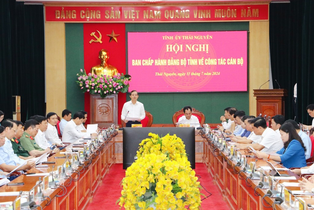 Đồng chí Trịnh Việt Hùng làm Bí thư Tỉnh ủy Thái Nguyên