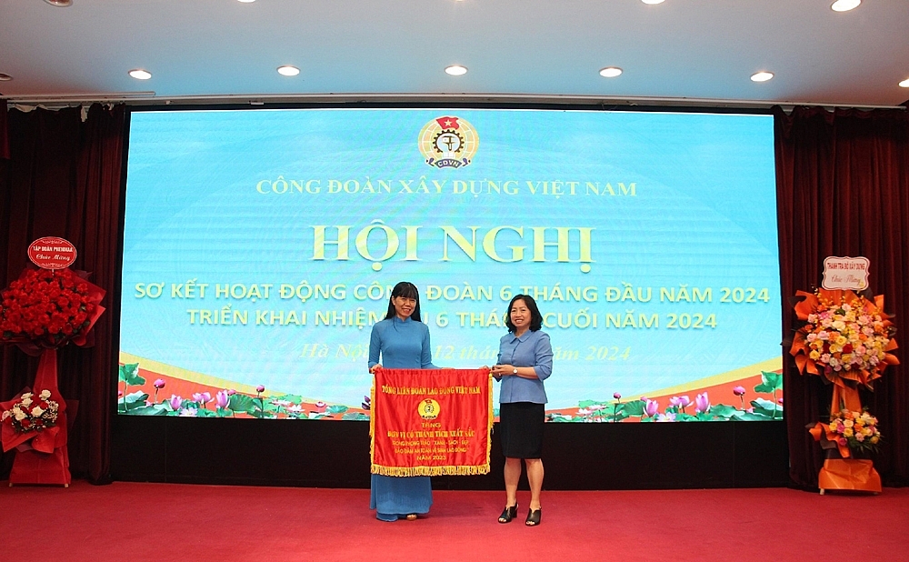 Công đoàn Xây dựng Việt Nam triển khai nhiệm vụ 6 tháng cuối năm 2024