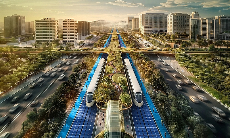 Dubai xây dựng đại lộ dài 64km 'xanh nhất thế giới'