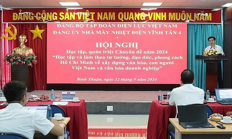 Hiệu quả từ việc gắn công tác Đảng với nhiệm vụ sản xuất, kinh doanh tại Nhà máy nhiệt điện Vĩnh Tân 4