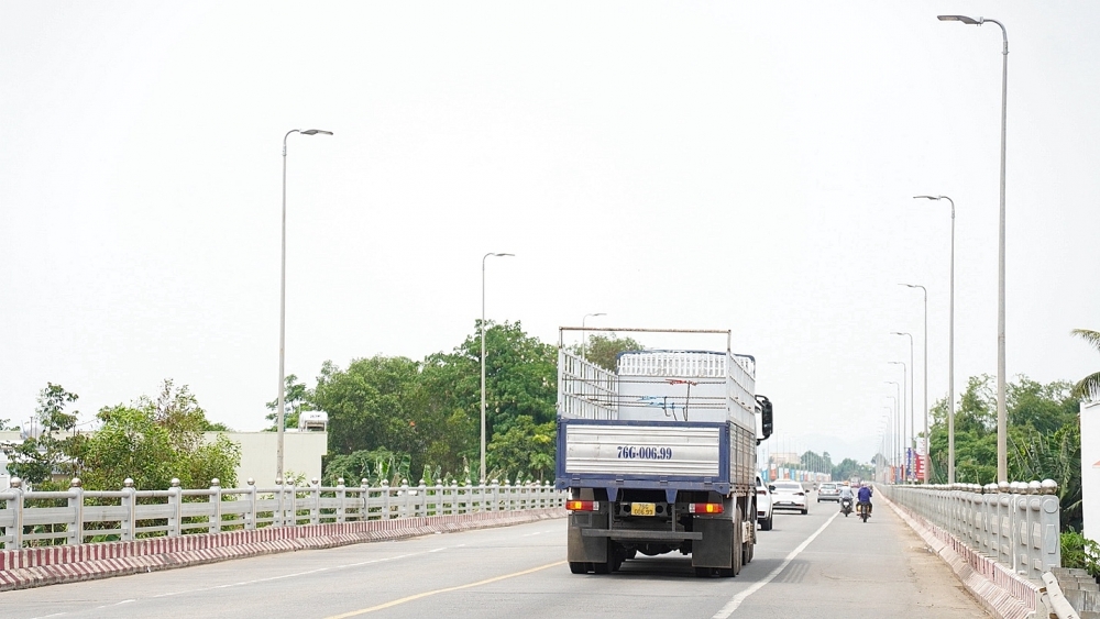 Quảng Ngãi: Cấm phương tiện qua cầu Trà Khúc 2 trong 2 tháng