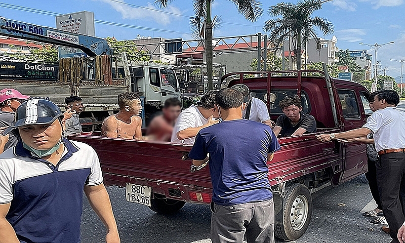 Vĩnh Yên (Vĩnh Phúc): 7 người bị thương sau vụ nổ tại một nhà hàng tại phường Khai Quang