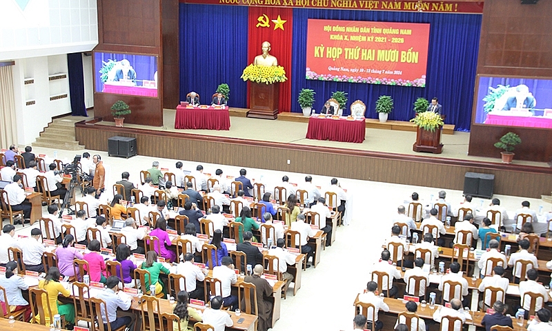 HĐND tỉnh Quảng Nam thông qua nhiều nội dung quan trọng về phát triển kinh tế - xã hội của tỉnh