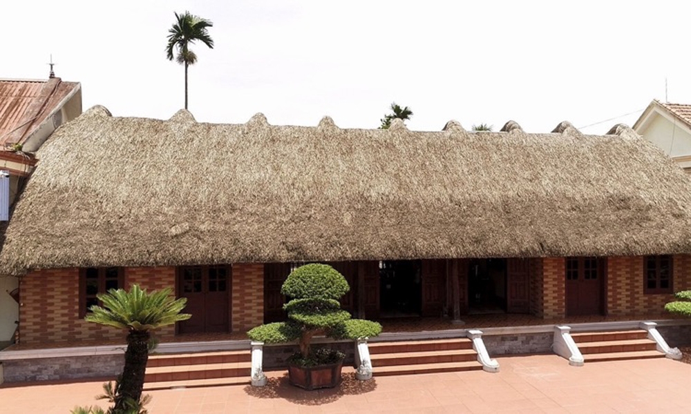 Ninh Bình: Độc đáo kiến trúc nhà mái bổi ở huyện ven biển Kim Sơn