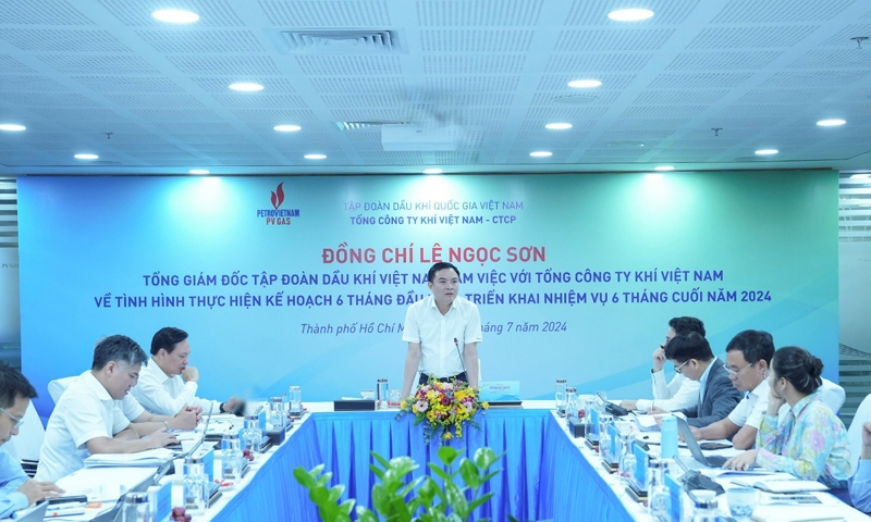 Tổng Giám đốc Petrovietnam làm việc tại PV GAS