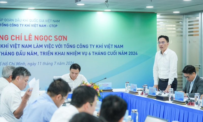 Tổng Giám đốc Petrovietnam làm việc tại PV GAS