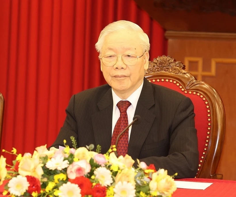 Công bố Quyết định và trao Huân chương Sao Vàng cho Tổng Bí thư Nguyễn Phú Trọng