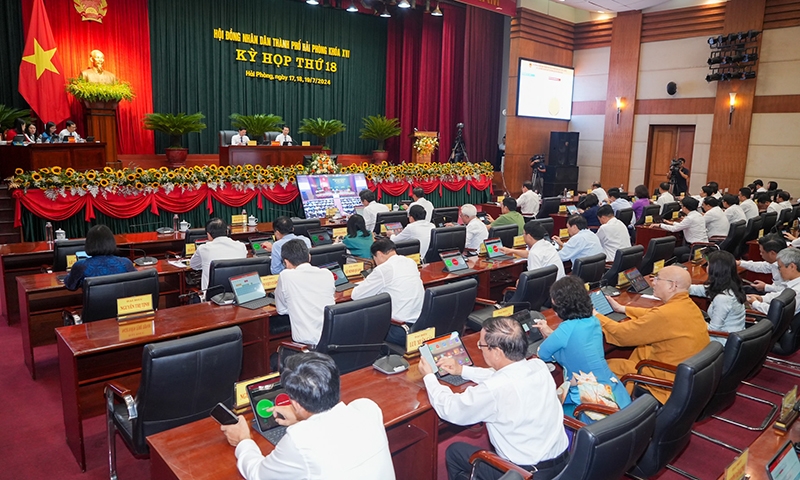 HĐND thành phố Hải Phòng thông qua 34 nghị quyết thúc đẩy phát triển kinh tế - xã hội
