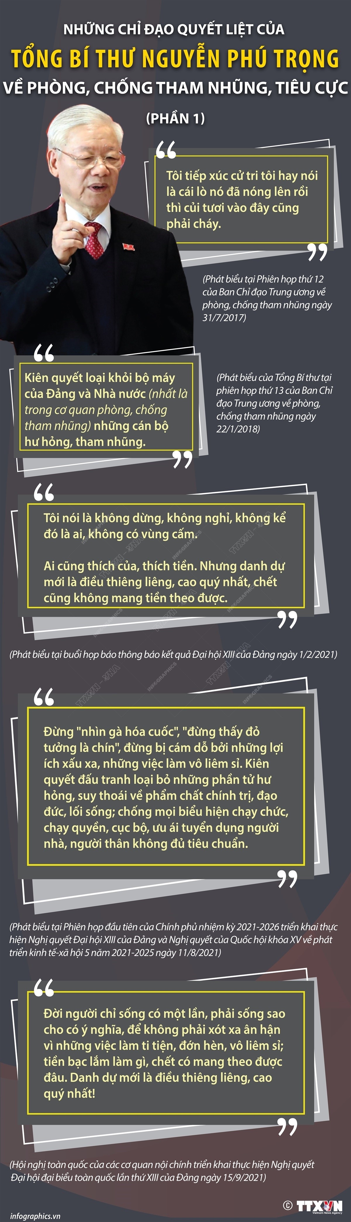 Những phát biểu tâm huyết, sâu sắc của Tổng Bí thư Nguyễn Phú Trọng