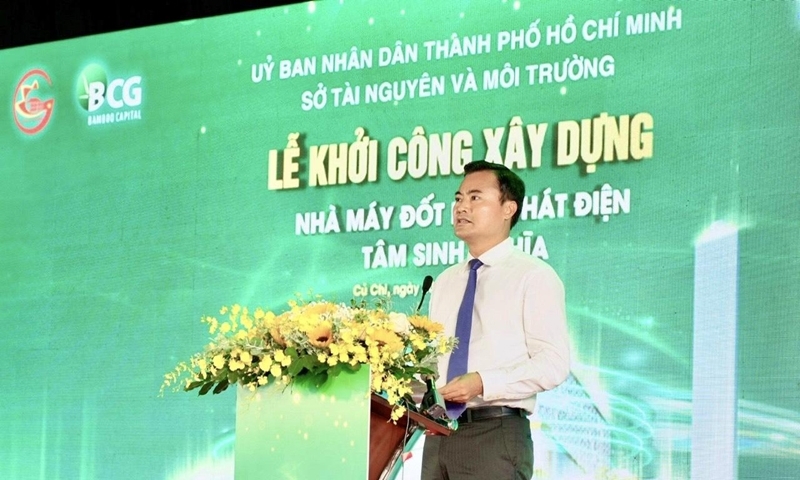 Bamboo Capital khởi công nhà máy đốt rác phát điện tại Thành phố Hồ Chí Minh