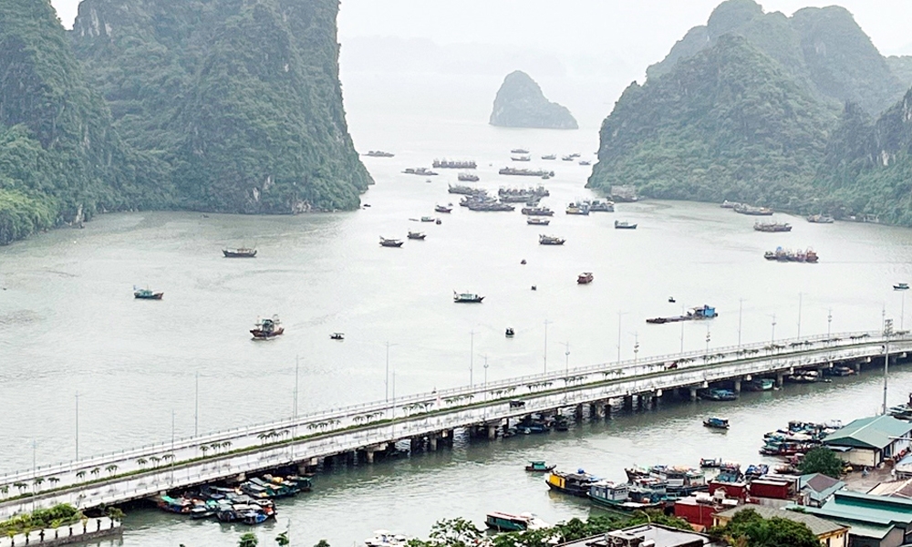 Phòng chống bão số 2: Quảng Ninh cấm biển từ 12 giờ ngày 22/7