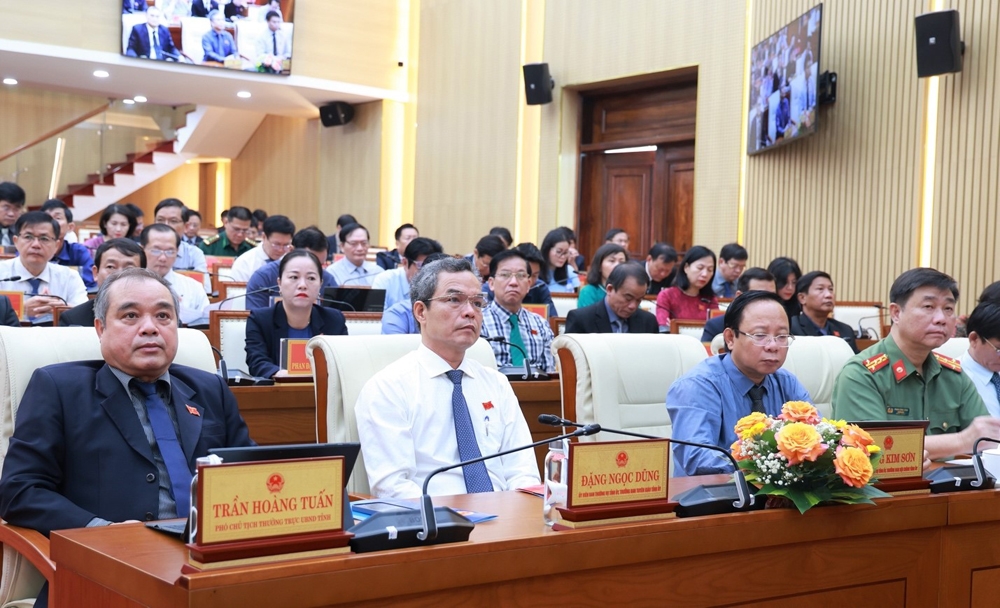 Khai mạc Kỳ họp thứ 25, HĐND tỉnh Quảng Ngãi khóa XIII