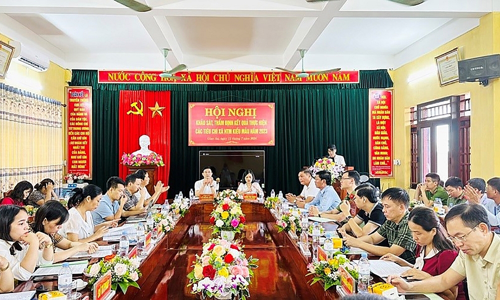 Nam Định: Công nhận thêm 7 xã đạt chuẩn nông thôn mới kiểu mẫu và nông thôn mới nâng cao