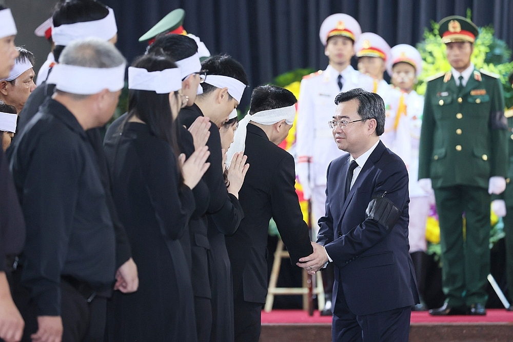 Đoàn Bộ Xây dựng viếng Tổng Bí thư Nguyễn Phú Trọng
