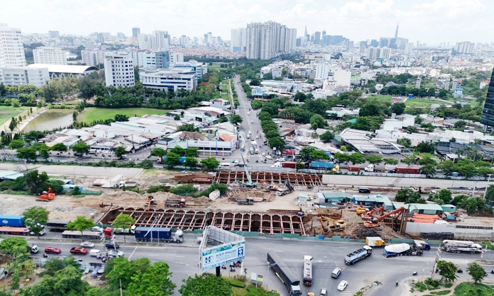 Loạt dự án giao thông nghìn tỷ giảm ùn tắc ở khu Nam Thành phố Hồ Chí Minh