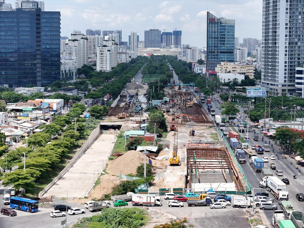 Loạt dự án giao thông nghìn tỷ giảm ùn tắc ở khu Nam Thành phố Hồ Chí Minh