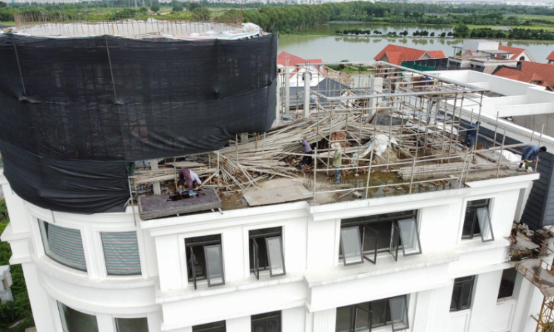 Hà Nội: Khu đô thị mới Phú Lương “rầm rộ” thi công sau nhiều năm bỏ hoang