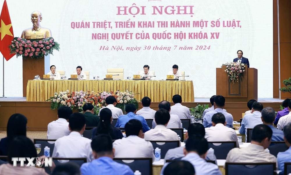 Thủ tướng: Thực thi các Luật, Nghị quyết Quốc hội theo phương châm “5 đẩy mạnh”