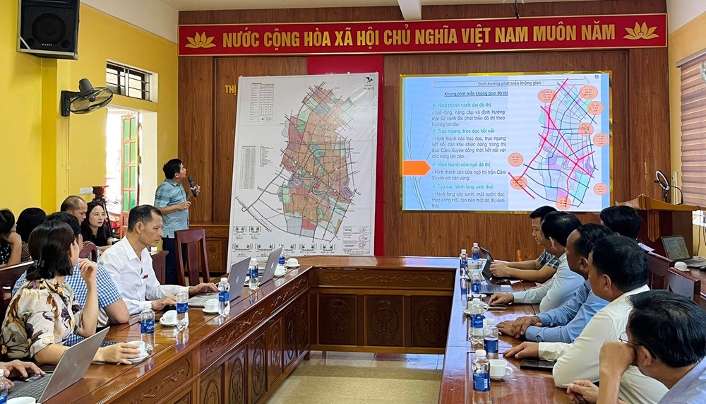 Hà Tĩnh: Công bố Đồ án điều chỉnh Quy hoạch chung xây dựng thị trấn Cẩm Xuyên và vùng phụ cận đến năm 2035