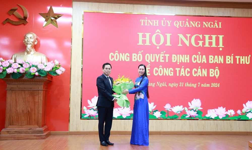 Ông Nguyễn Hoàng Giang được giới thiệu để bầu giữ chức Chủ tịch UBND tỉnh Quảng Ngãi